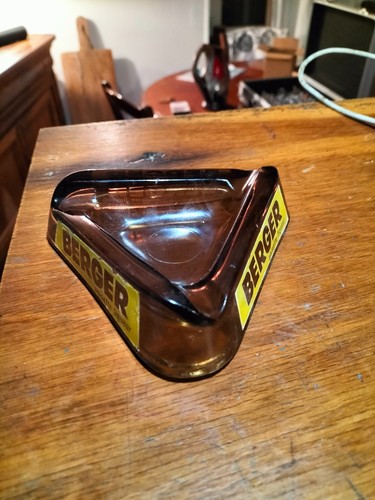 Cendrier verre berger - en,
