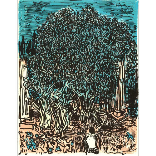 Cottavoz andré lithographie - cottavoz,