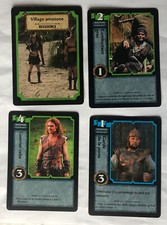 4 cartes XENA warrior princess ARC system