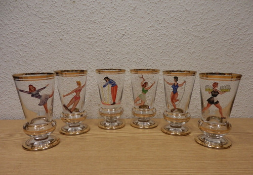 Long drink verres pin up - drink,