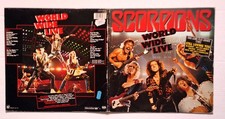 SCORPIONS –WORLD WIDE LIVE .HARVEST – 2403433. FRANCE 1985