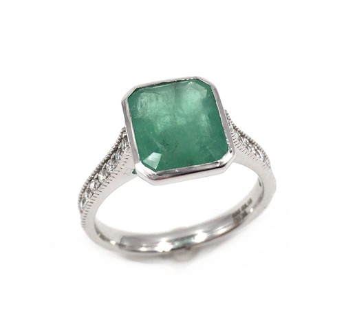 Bague blanc 14 carats - bague,