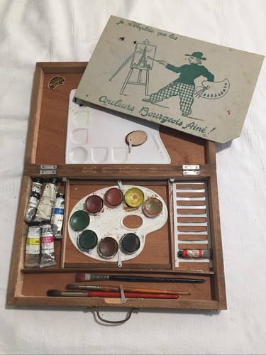 Boite peinture bourgeois - boite,