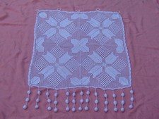rideau ancien crochet fait