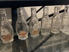 RARE LOT 8 BOUTEILLES ANCIENNES JUS DE FRUITS PAMPRYL AVEC ÉTIQUETTE D’EPOQUE⭐️