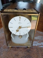 Pendule Kern 400 jours / Bronze vitrée Lancel Paris 