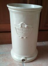 filtre a eau ancien  MAILLE théorie PASTEUR porcelaine  art populaire