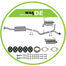 ligne pot d'échappement pour