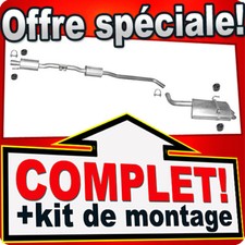 Ligne pot d'échappement pour