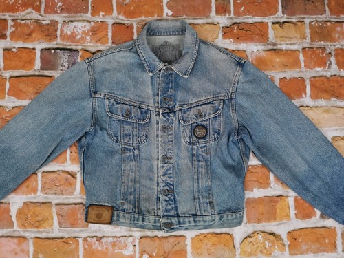 Veste vintage aqua bleue - veste,