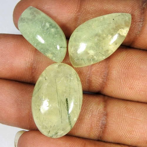 Cabochon fantaisie préhnite