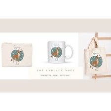 Lot de 3 articles de Noël