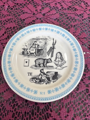 Assiette gien mignardises ou - a,