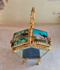 Ancien panier coffret bijoux - ,