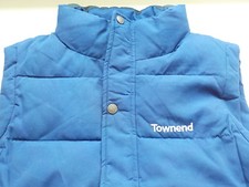 Gilet doudoune sans manche équitation homme bleu Olivier Townend Taille XS neuf 