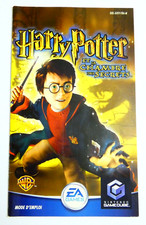 NOTICE SEULEMENT HARRY POTTER LA CHAMBRE DES SECRETS CONSOLE NINTENDO GAMECUBE