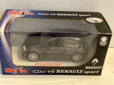 MAISTO RENAULT SPORT CLIO V6 PURPLE COLOR au 1/39°