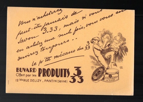 Buvard savon 3 illustré - 3, (illustré