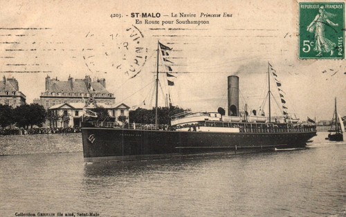 Cpa saint malo - et, v.)