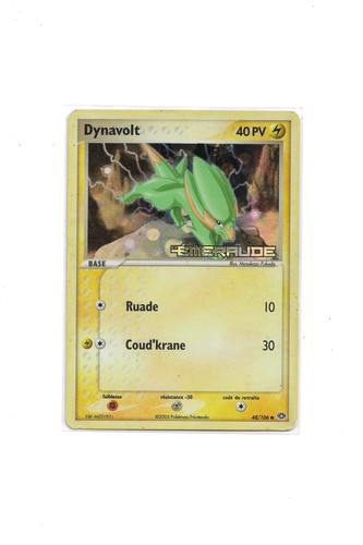 Carte pokémon dynavolt - carte,