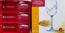 Cristal d'Arques 6 verre a vin