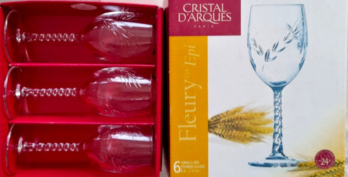 Cristal arques verre a - 6, vin