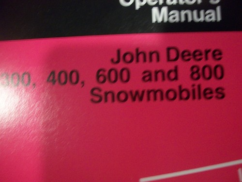 John deere operator manual - deere,