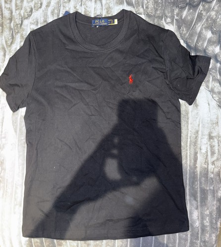 Shirt polo ralph lauren noir - t-shirt,