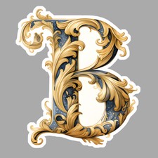 LETTRE MAJUSCULE B INITIALE