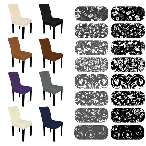Housses chaise velours - chaise, en