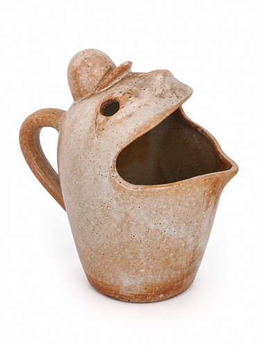 Pichet ancien grès beige - pichet,