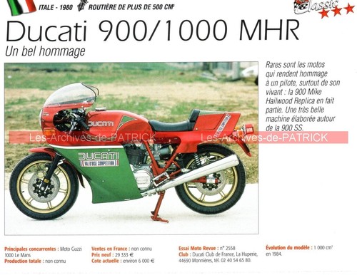 Ducati 900 1000 mhr mike - 1000,