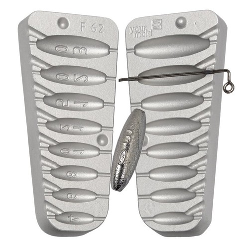 Moule plombs olive percee - olive,