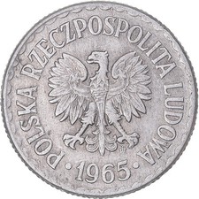 Monnaie, Pologne, Zloty, 1965