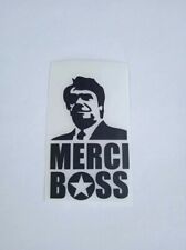 Patch Olympique de Marseille merci boss Thermocollant Bernard Tapie ultras om