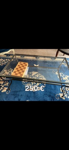 Table basse verre - table,