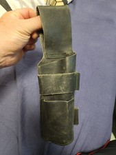 porte torche lampe , porte gants sapeurs pompiers années 70