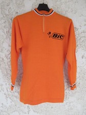 Maillot cycliste BIC orange