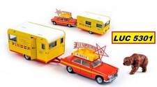 PEUGEOT 404 + CARAVANE PINDER