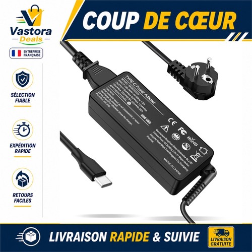 Chargeur usb 65w pour - chargeur,