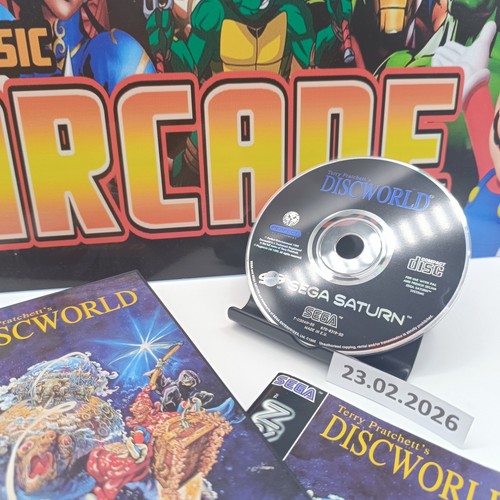Sega saturn discworld - sega,