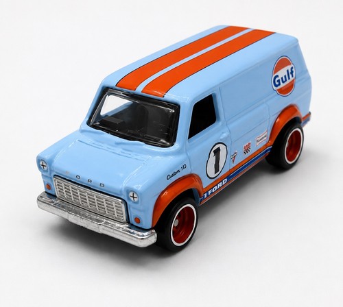 Hotwheels ford transit gulf - ford,