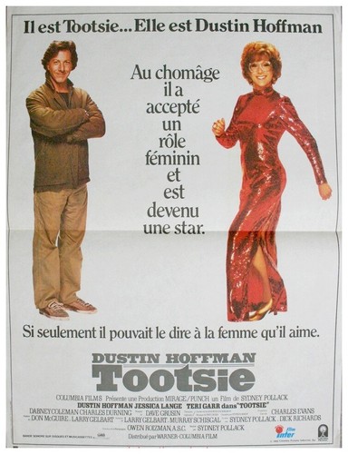 Tootsie affiche cinéma - tootsie,