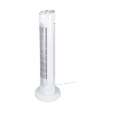 Ventilateur Tour Colonne Pivotant Oscillant 3Vitesses Minuterie Arrêt Automatiqu