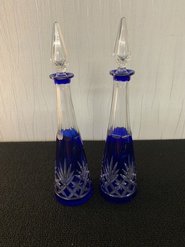 Lot carafes cristal - 2,