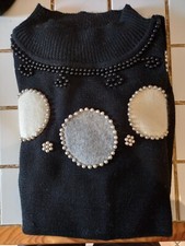 PULL LAINE ET PERLES 