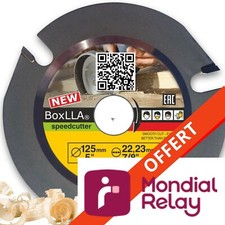 3 Dents Carbure Lame De Scie Circulaire Lame Scie Bois Meuleuse 125mm