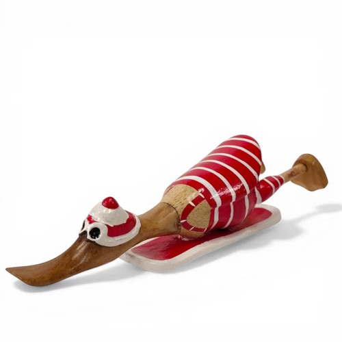 Bois déco canard - bois, sur