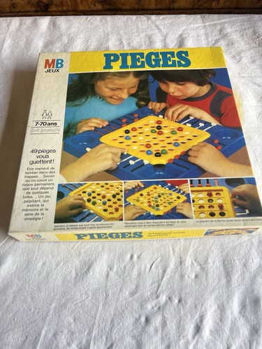 Jeu pièges 1971 vintage - piÈges,