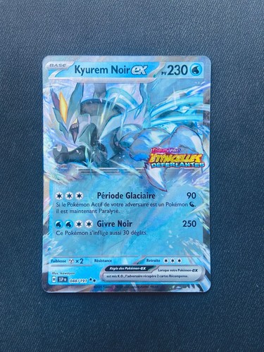 Carte pokemon kyurem noir - carte,